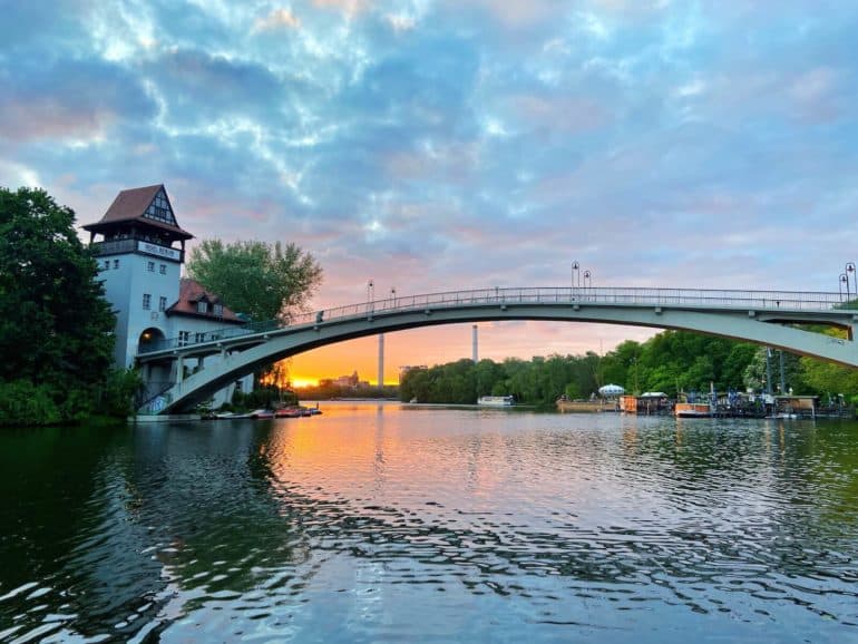 schönster sonnenaufgang in berlin
