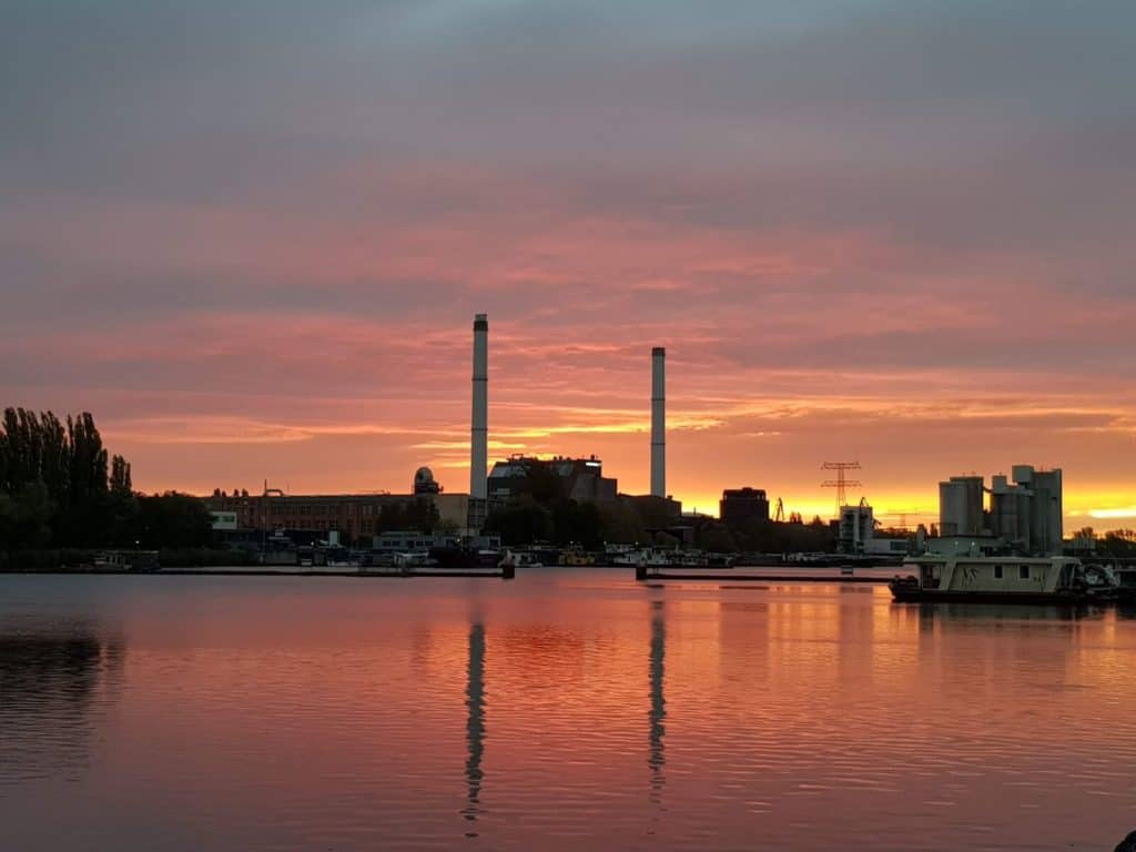 Sonnenaufgang Rummelsburg