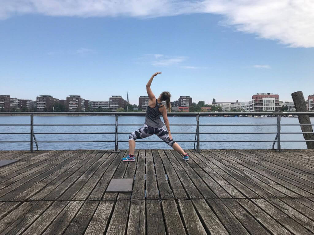 outdoor yoga in berlin