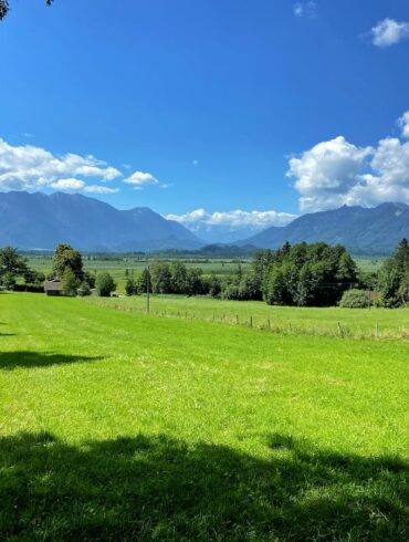 meditationsweg ammergauer alpen im blauen land