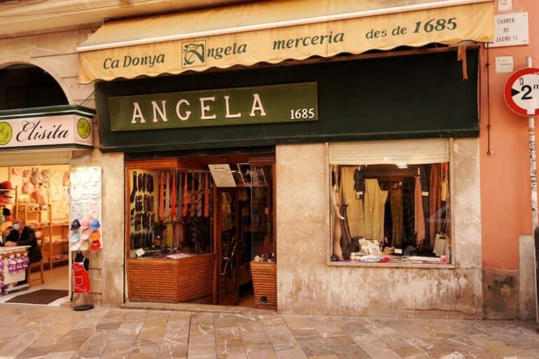 traditionelle geschäfte palma mallorca