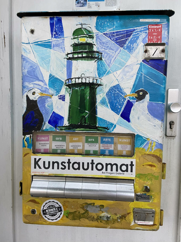 Geheimtipp Warnemünde: Kunstautomat