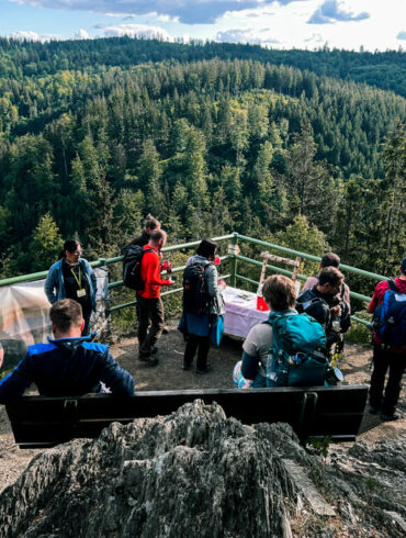 Naturpark Frankenwald beim Frankenwald Wandermarathon 2022