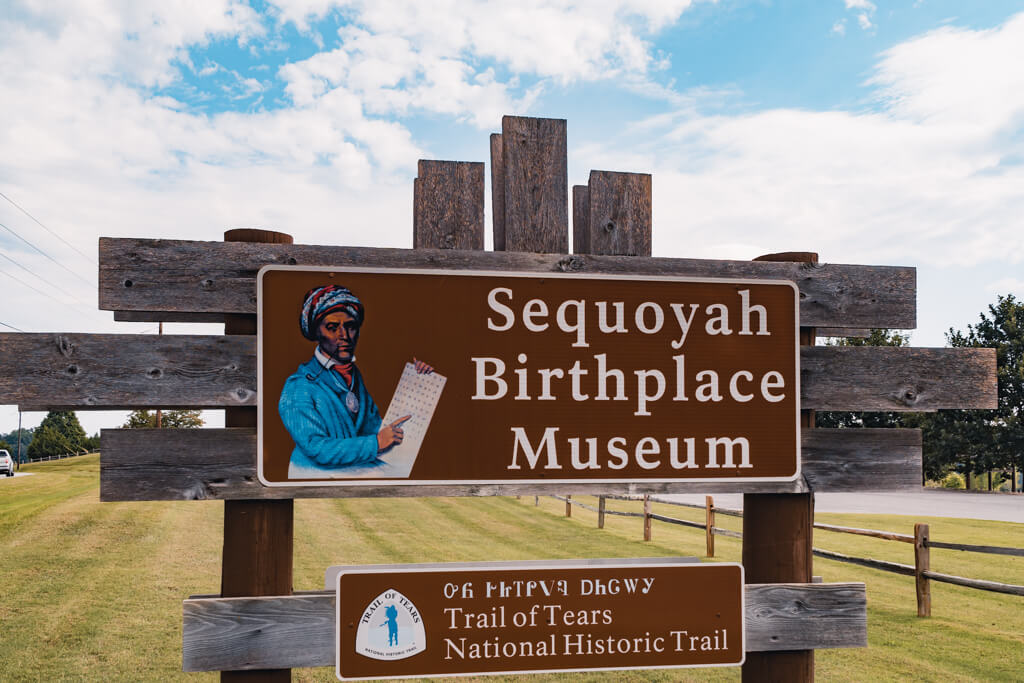 tennessee fakten sequoyah birthplace museum