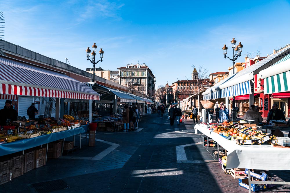 nizza cours saleya markt