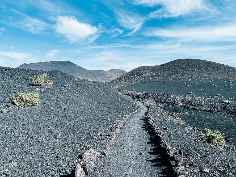 vulkanwanderung ruta de los vulcanes