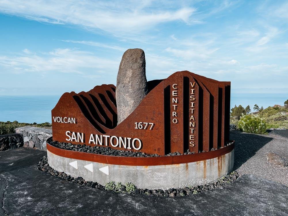 Besucherzentrum San Antonio Vulkan La Palma