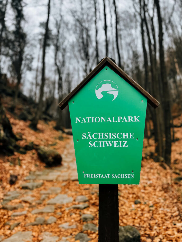 Nationalpark Sächsische Schweiz Winterwandern
