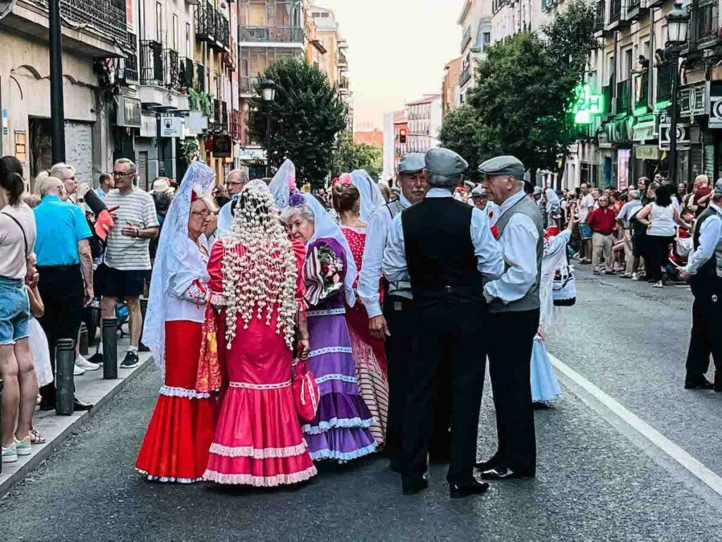 Straßenfest Las Palomas in Madrid Dehort Valeria