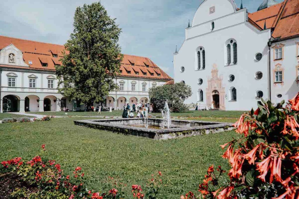 Kloster Benediktbeuern: Innenhof