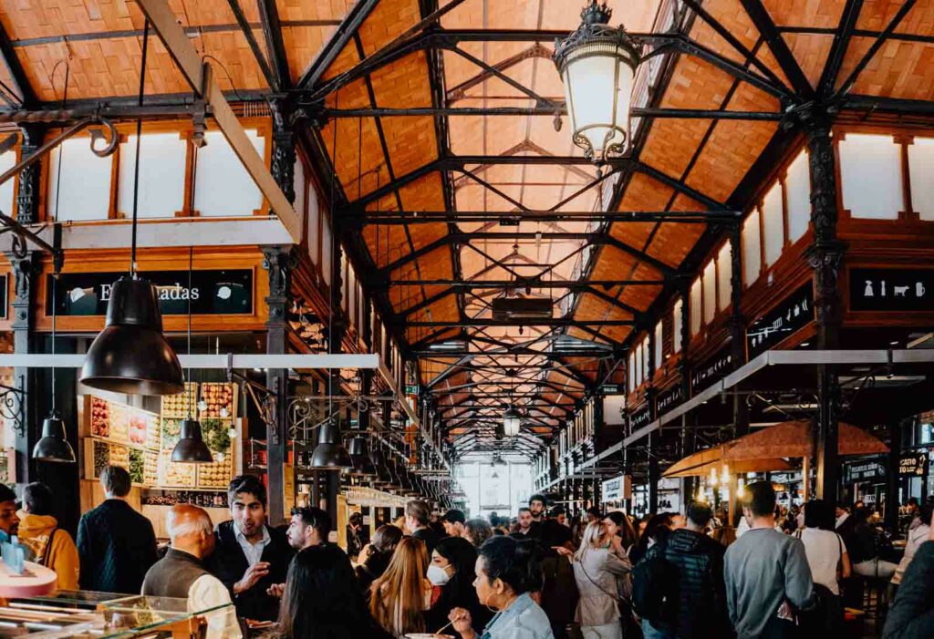 Madrid Sehenswürdigkeiten Markthalle San Miguel