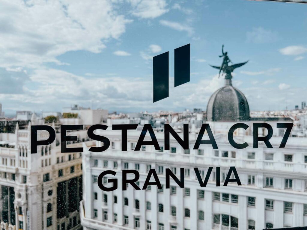 Pestana CR7 Rooftop Bar Madrid
