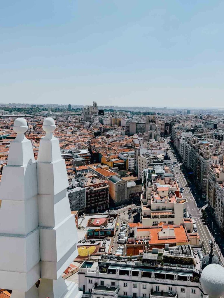 Madrid Aussichtsplattform Riu Plaza Espana