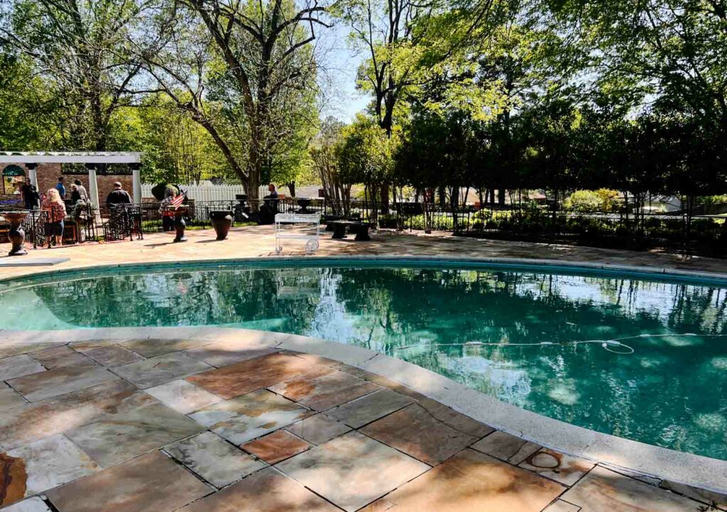 Swimmingpool in Elvis Haus Graceland