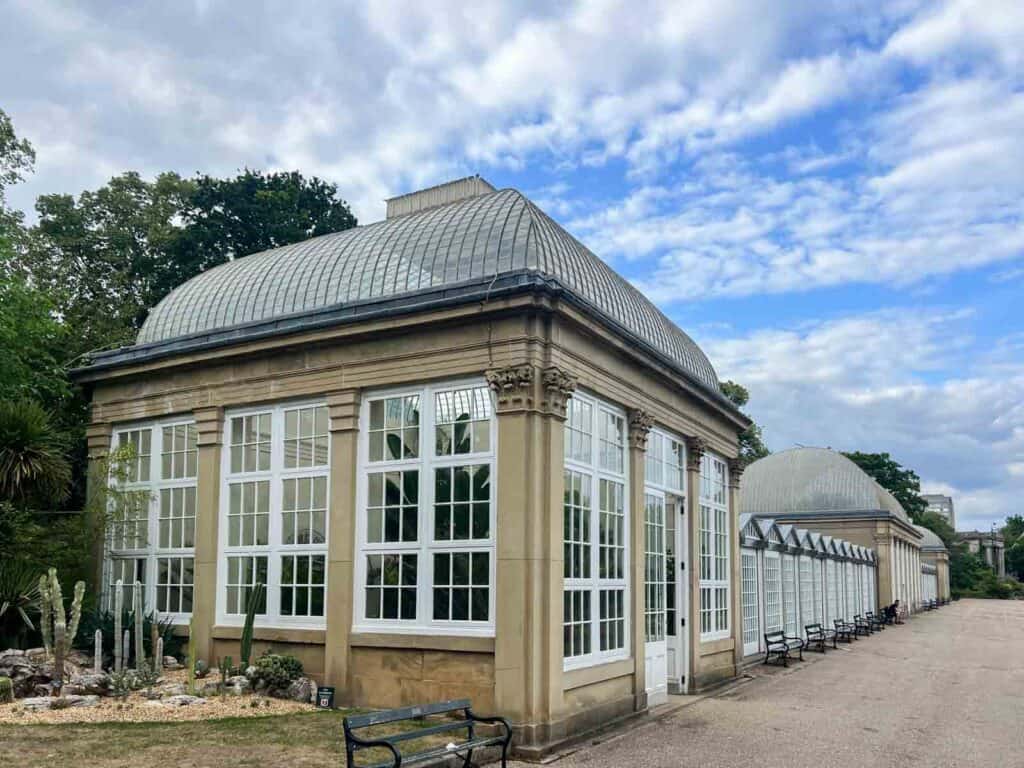 Viktorianisches Gewächshaus im Botanischen Garten