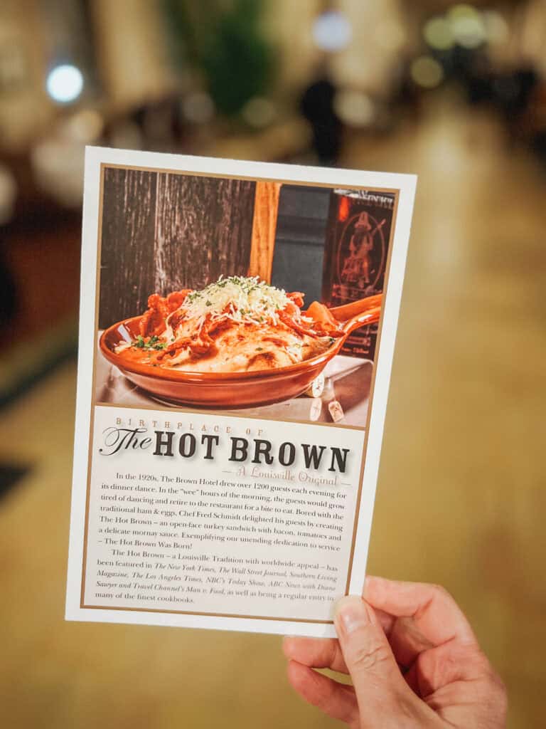 Das berühmte "Hot Brown" Sandwich