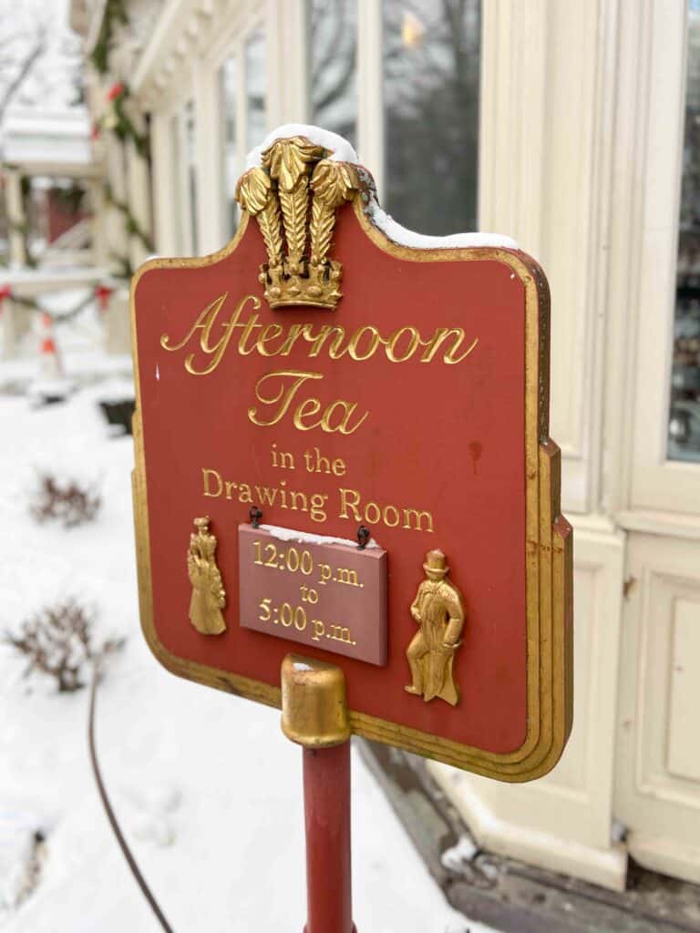 Der Afternoon Tea wird im Drawing Room serviert