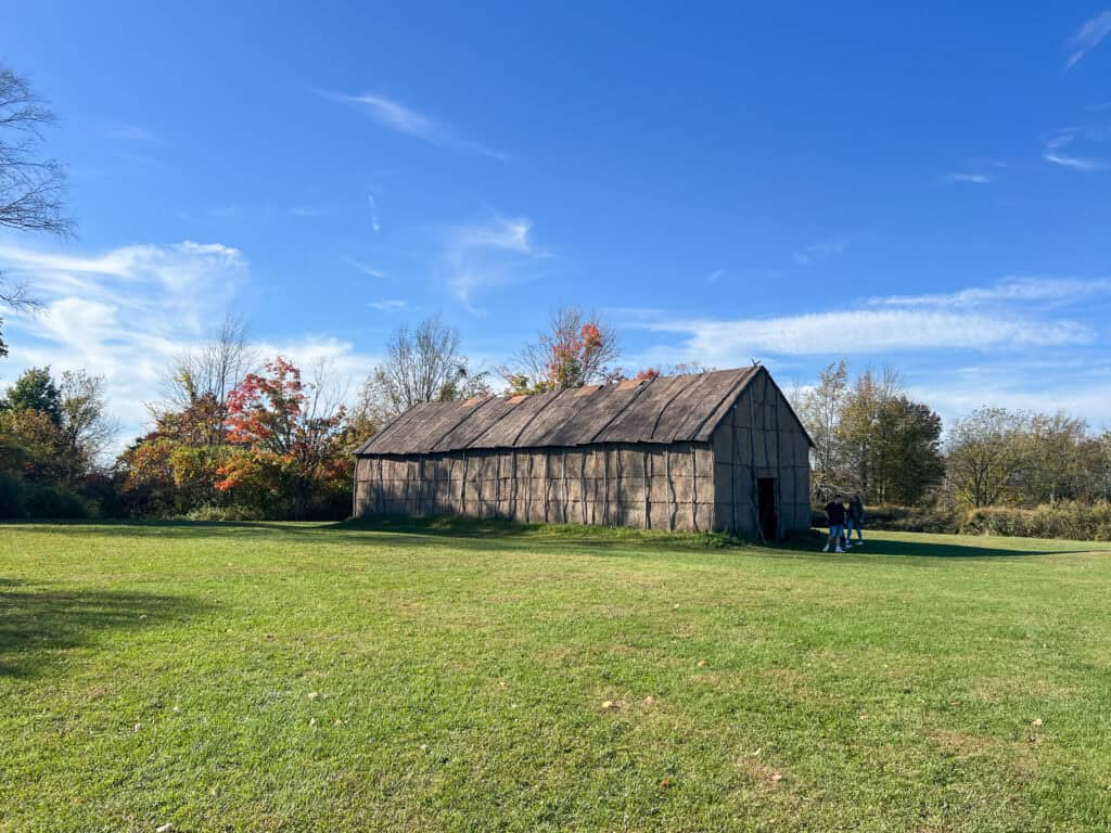 Seneca Bark Longhouse at the Ganondagan State Historic Site